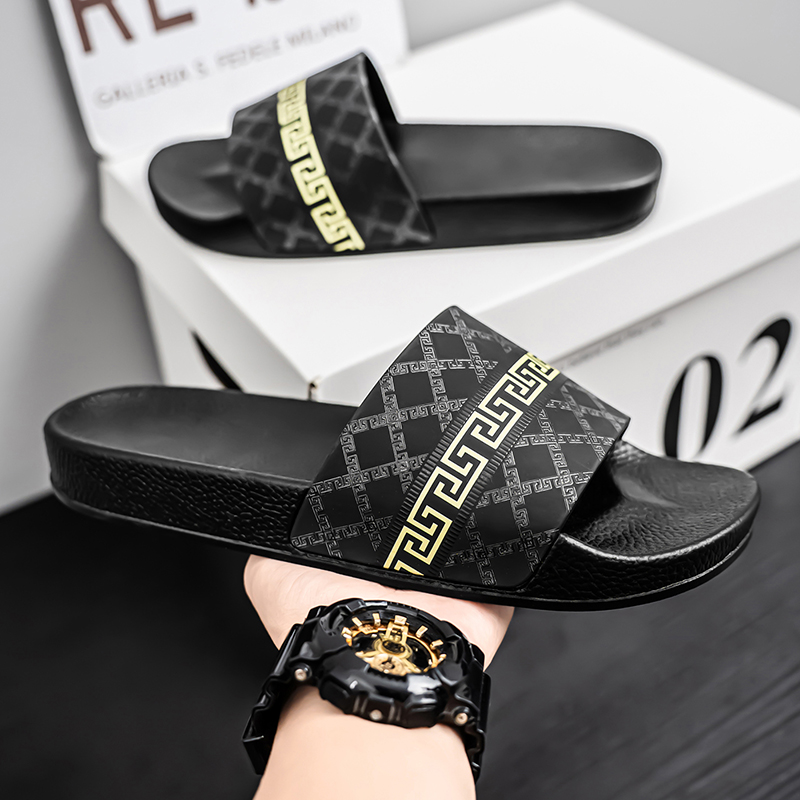 Flip Flop Leather Men - Plus Size Men One Strap Slippers
