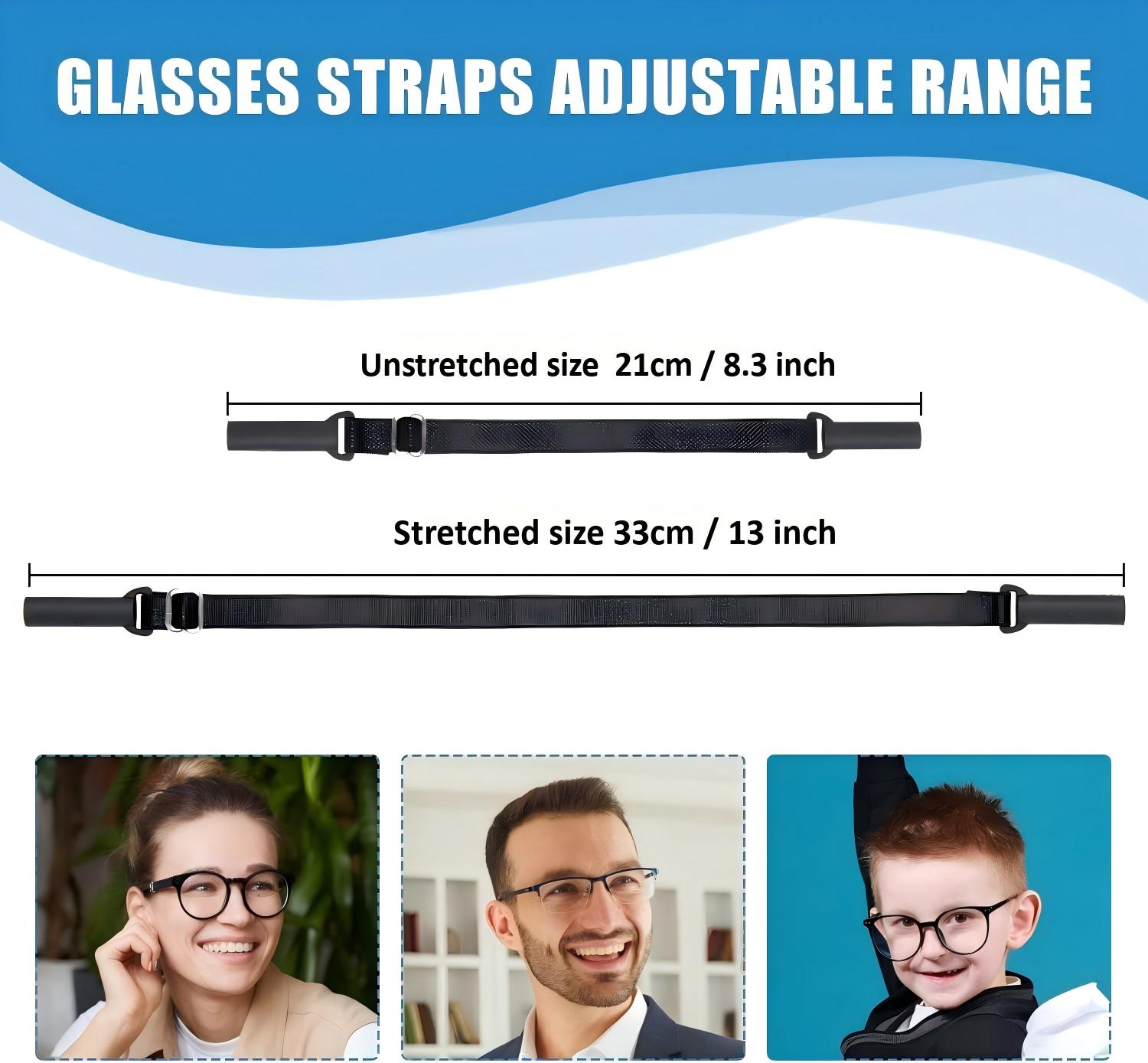 4Pcs Adult Glasses Straps (8.3 - огляд і ціна Sunglass Retainer Cord