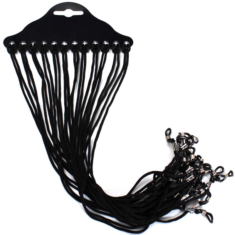 Hot Sale 12pcs/set Black Nylon - огляд і ціна Sunglass Retainer Cord