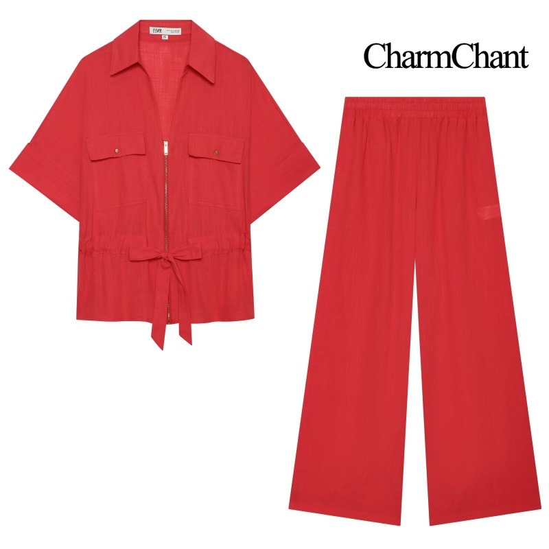 CHARMCHANT Women's Solid Linen - огляд і ціна Short Linen Drawstring