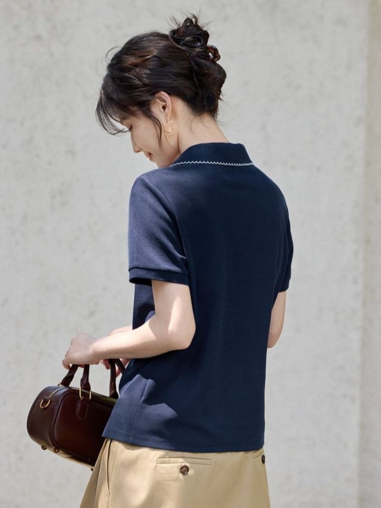 Women's Slim Fit Figure Flatte - огляд і ціна Polo Shirt Pique