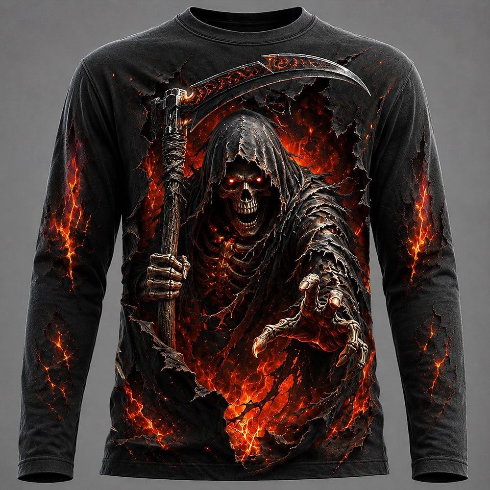 Halloween Men 3D Graphic Print - огляд і ціна Tee Graphic Print