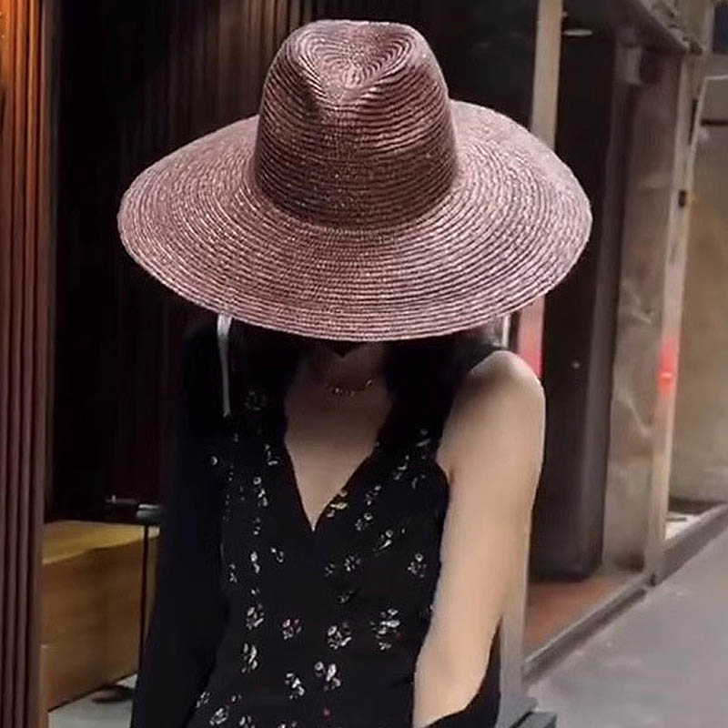 Large Brim Panama Straw Hat Fo - огляд і ціна Bucket Hat Straw