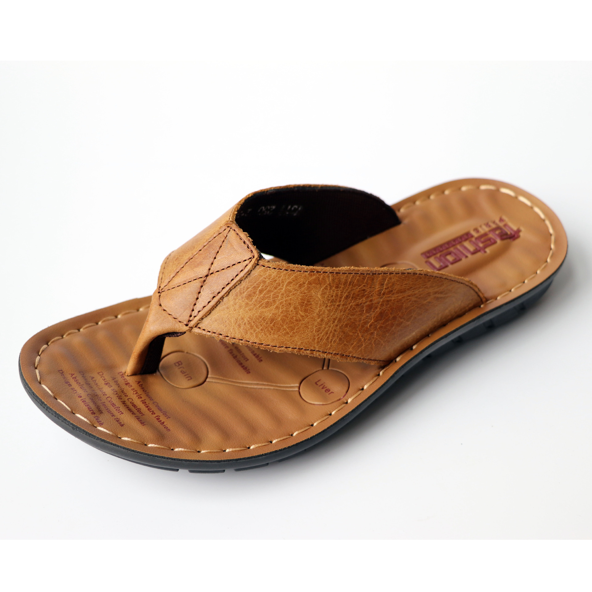 2026 Shoes Leather Men's Flip  - огляд і ціна Flip Flop Leather Men