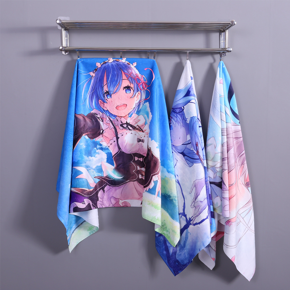 2024 Re:Life In A Different Wo - огляд і ціна Beach Towel Large