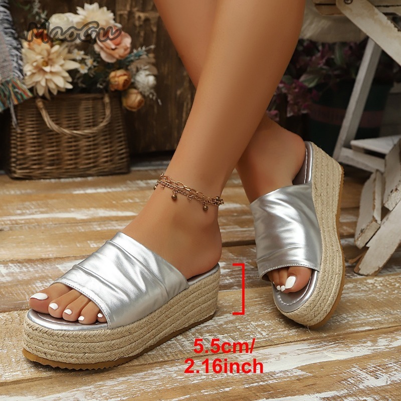 Women's Ruched Espadrille Wedg - огляд і ціна Espadrille Slip On