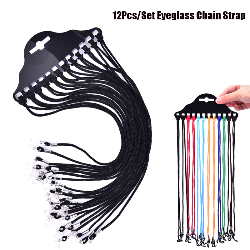 12Pcs/Set Multicolor Sunglasse - огляд і ціна Sunglass Retainer Cord