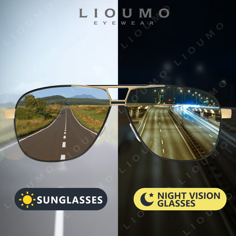 LIOUMO Aviation Sunglasses Men - огляд і ціна Sunglasses Aviator Polarized