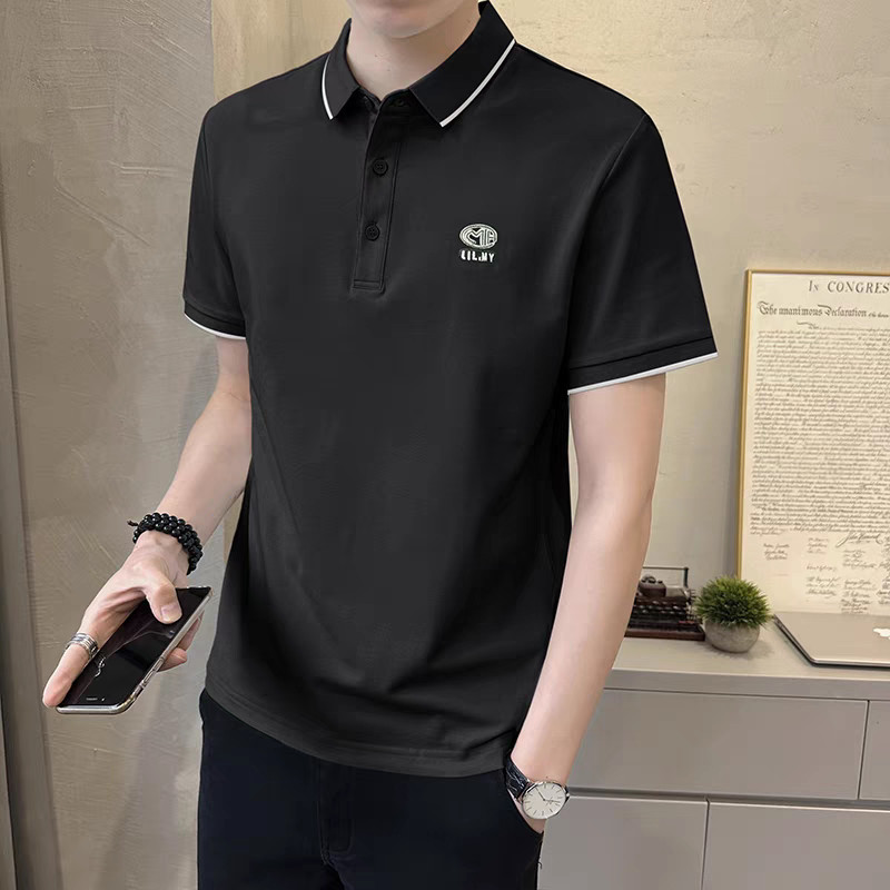 New Men's Polo Shirt Summer Sh - огляд і ціна Polo Shirt Pique