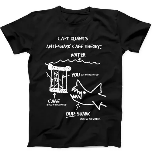 Jaws Paws Capt Quints Anti Sha - огляд і ціна Shirt Camp Collar