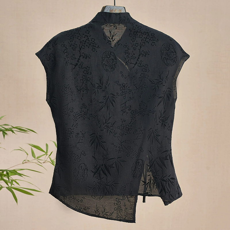 Retro Thin Shirt New Chinese S - огляд і ціна Shirt Camp Collar
