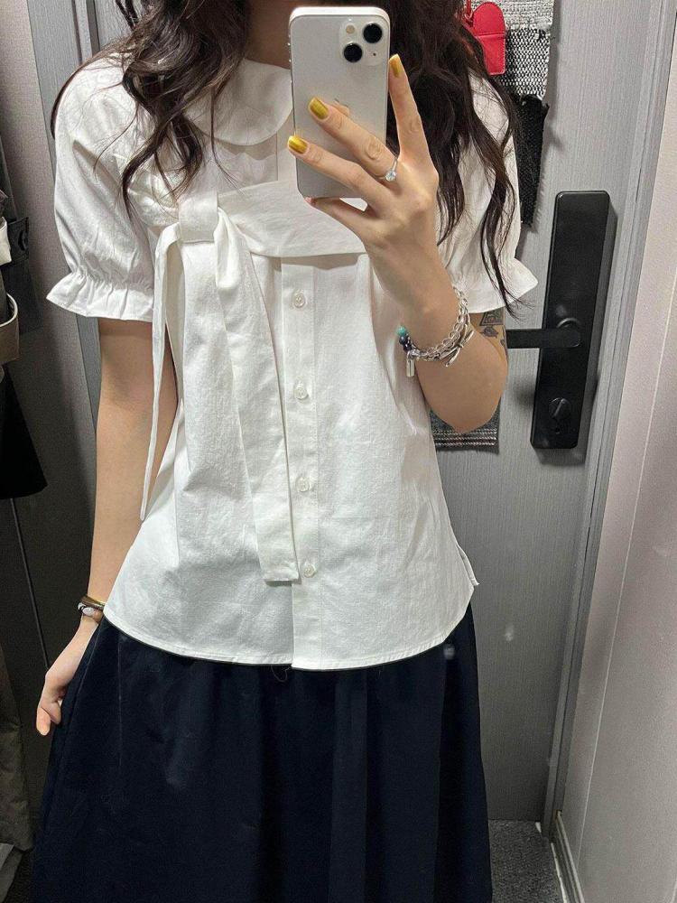 Erwofeina Peter Pan Collar Pre - огляд і ціна Shirt Camp Collar