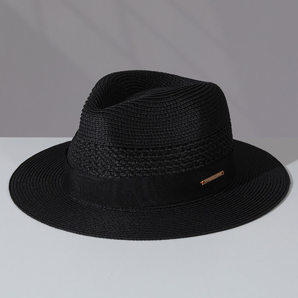 classic straw hat summer Men P - огляд і ціна Bucket Hat Straw