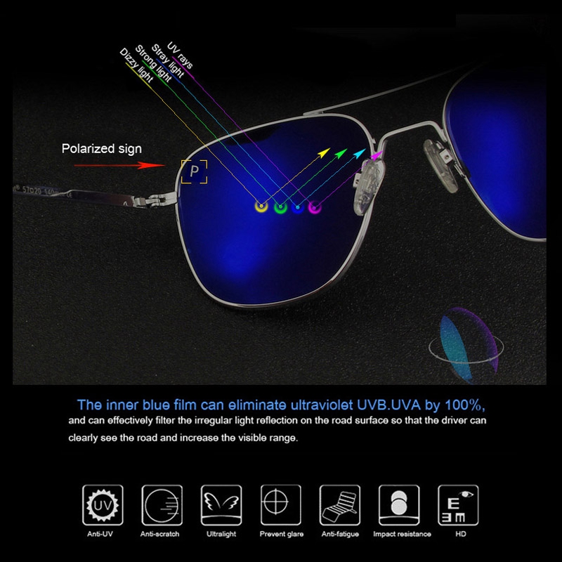 AO Sunglasses Polarized Lens M - огляд і ціна Sunglasses Aviator Polarized