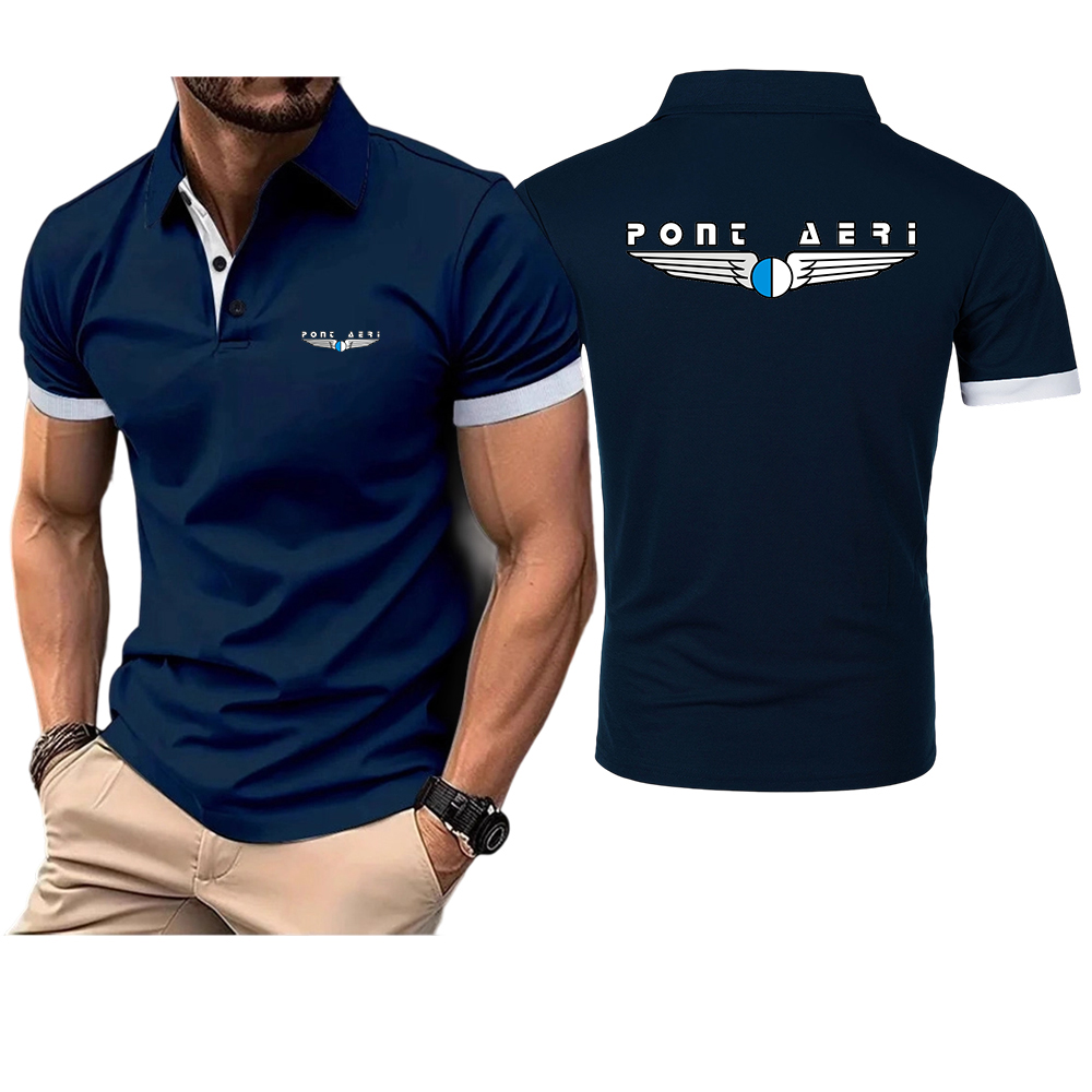 Disco Logo Pont Aeri CH Men's  - огляд і ціна Polo Shirt Pique