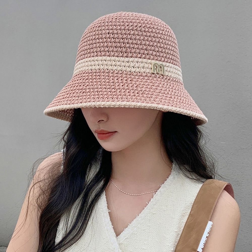 Fashion Elegant Bow Fisherman  - огляд і ціна Bucket Hat Straw
