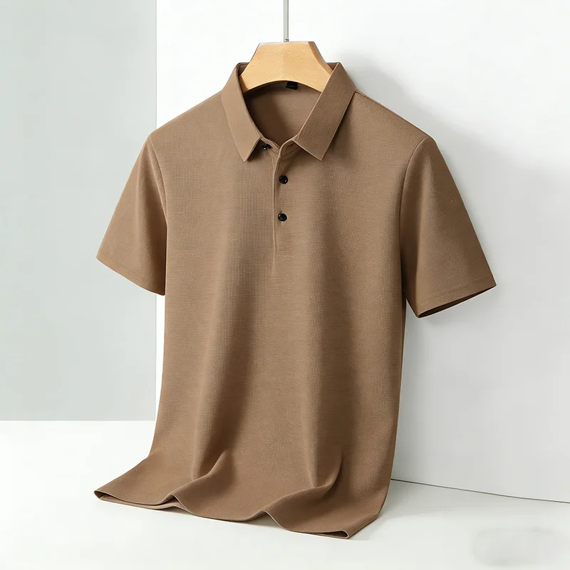Men's Classic Collar Short Sle - огляд і ціна Polo Shirt Pique