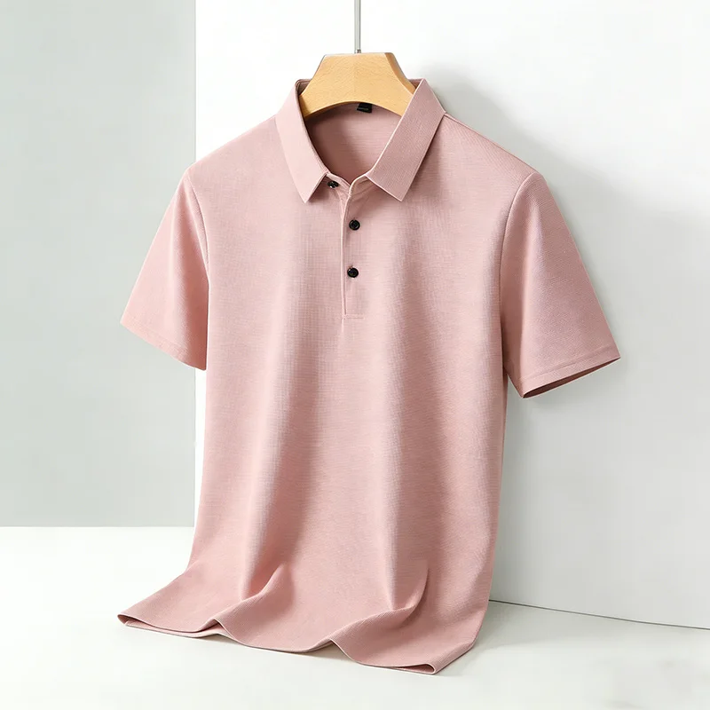 Men's Classic Collar Short Sle - огляд і ціна Polo Shirt Pique