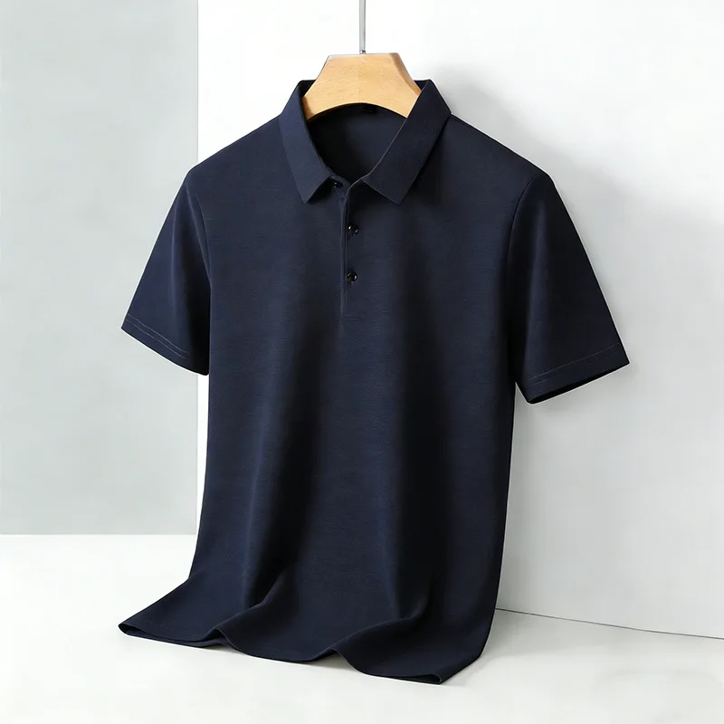 Men's Classic Collar Short Sle - огляд і ціна Polo Shirt Pique