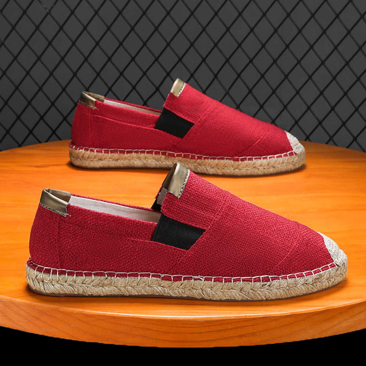 2025New Men Linen Casual Shoes - огляд і ціна Espadrille Slip On