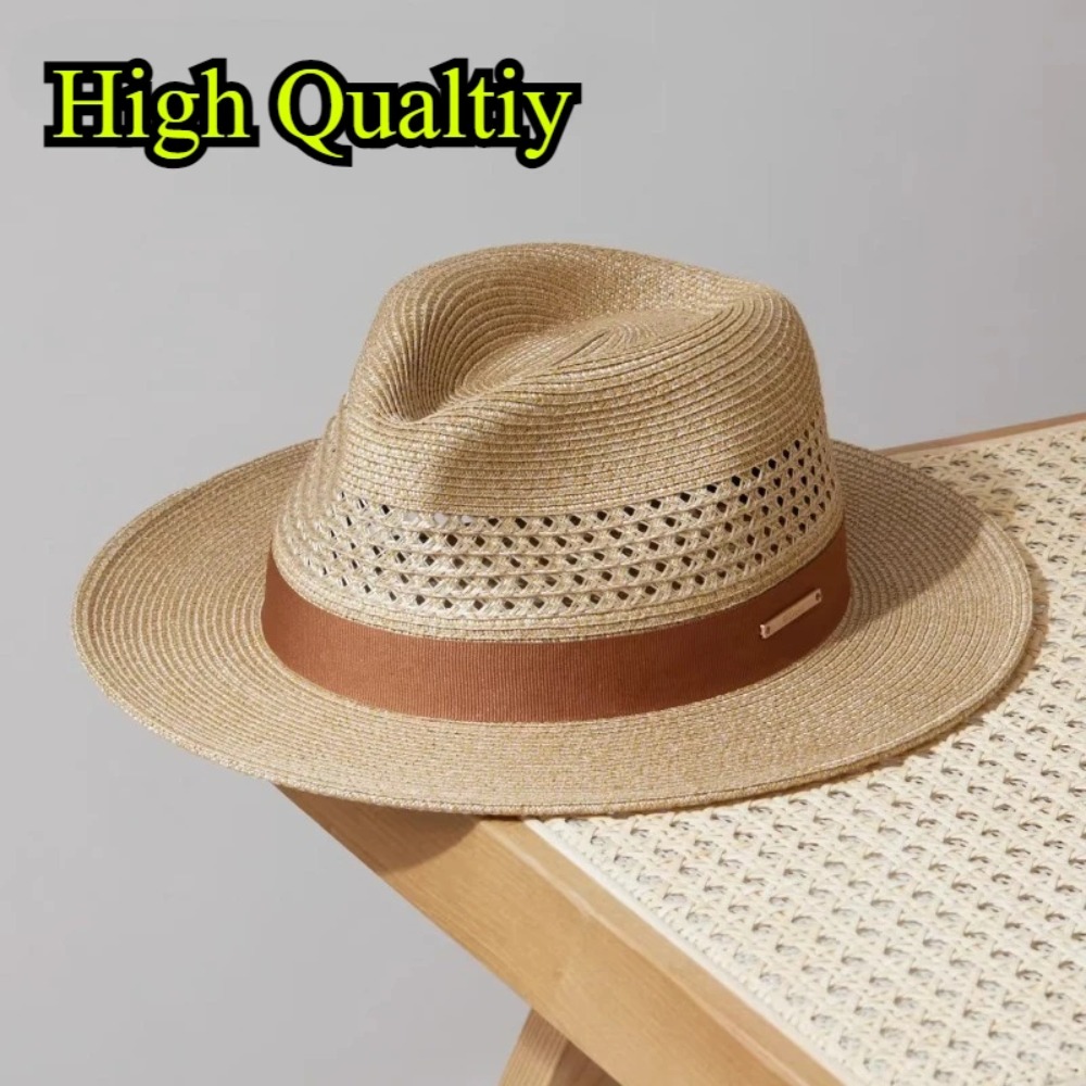 Big Size 60cm Panama Jazz Stra - огляд і ціна Bucket Hat Straw