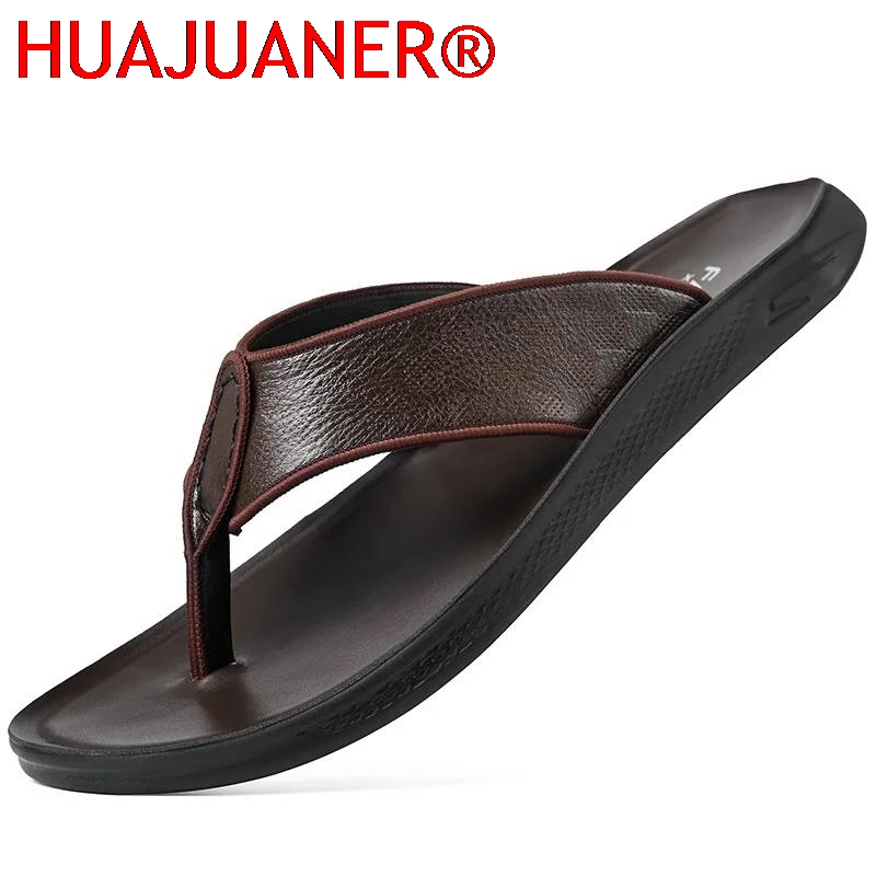 Casual Outdoor Men's Sandals S - огляд і ціна Flip Flop Leather Men